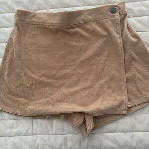 Tan Corduroy Girls Shorts 15/16